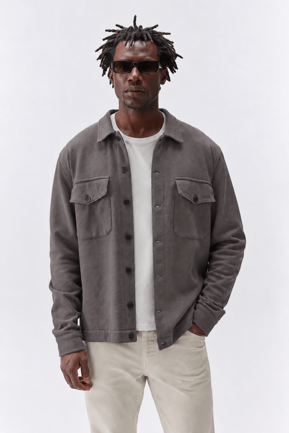Overshirt Rhone Cinza Escuro